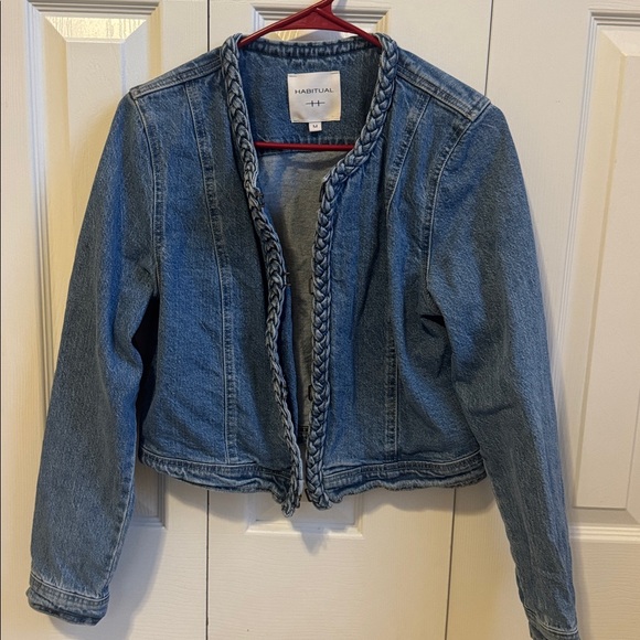 Habitual braided denim jacket - Picture 4 of 5